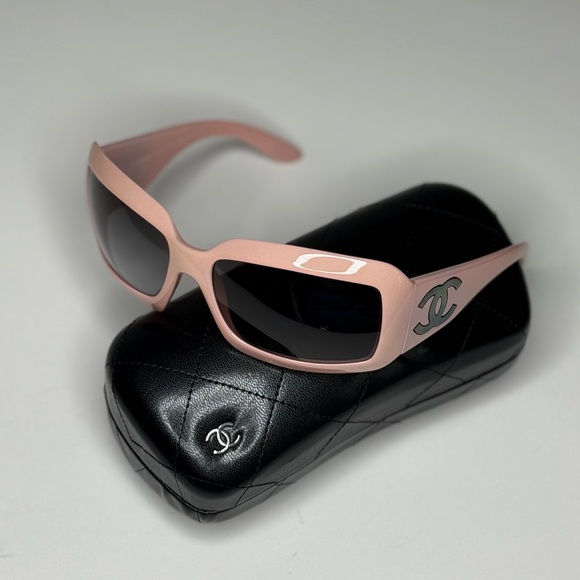 Chanel Pink Sunglasses - Picture 1 of 5